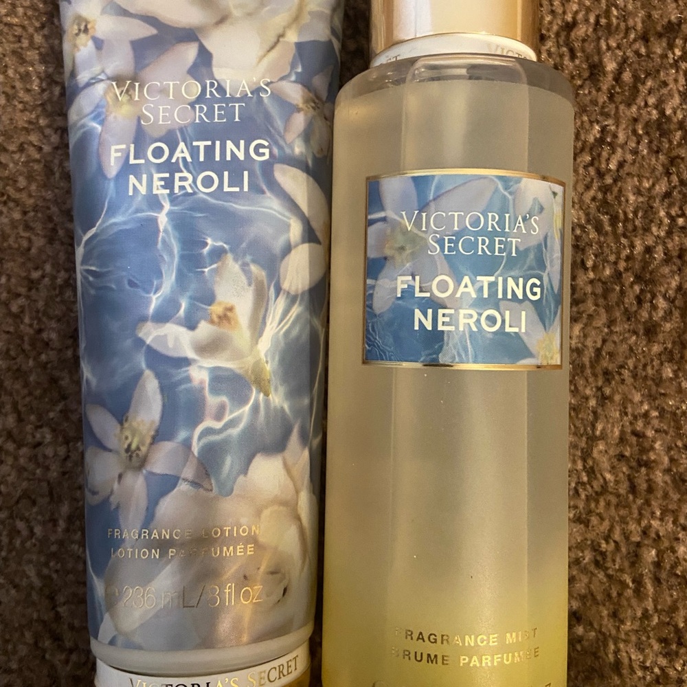 Victoria Secret Floating Neroli lotion & fragrance mist bundle